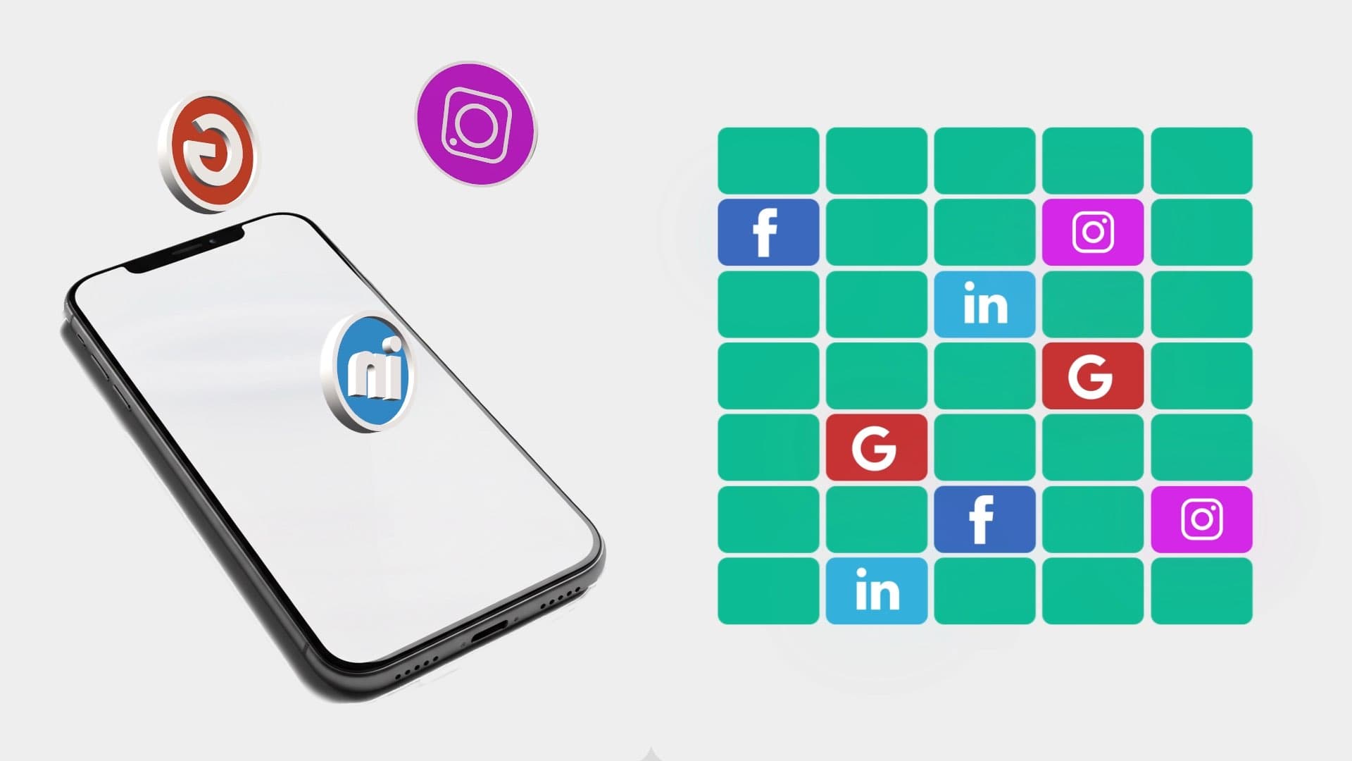 Publiez et programmez en 2 clics
sur tous vos réseaux sociaux.